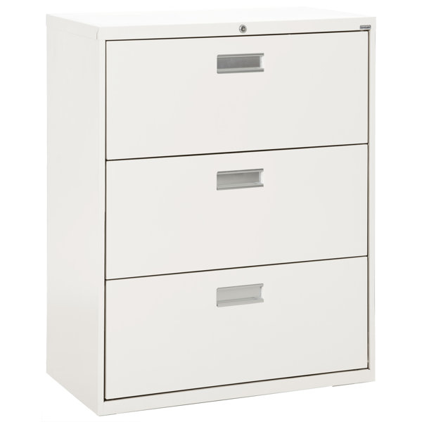 sandusky 3 drawer lateral filing cabinet amp reviews wayfair secure drawer